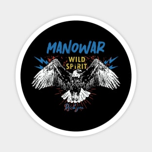 manowar wild spirit Magnet